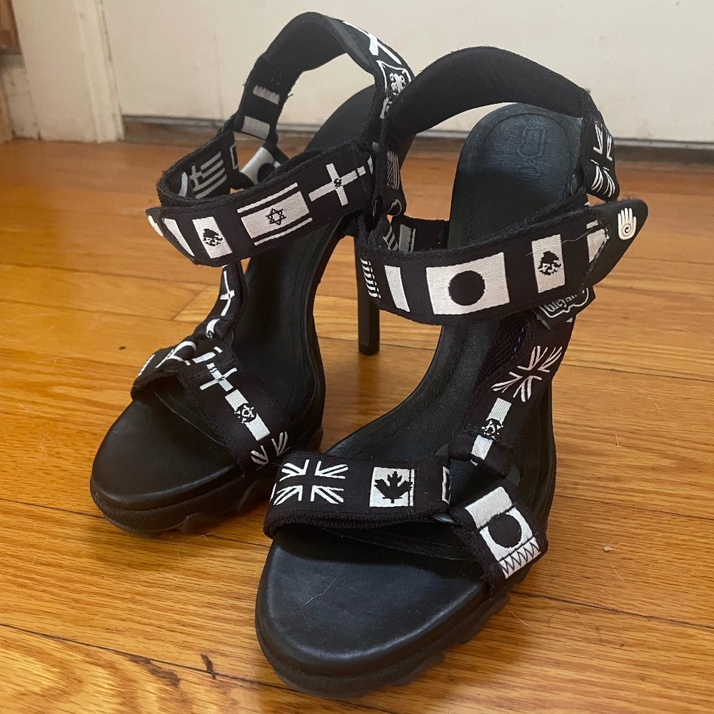 Teva x Grey Ant stilettos